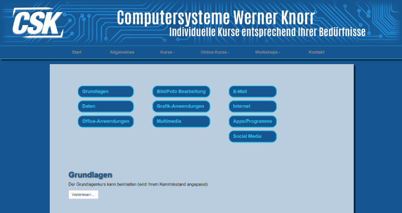 Fit für den Computer